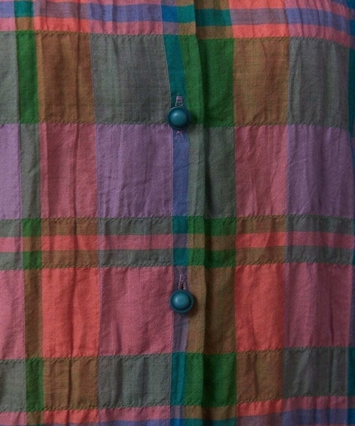 「Jocomomola」 長袖ブラウス 40 パープル レディース_画像7