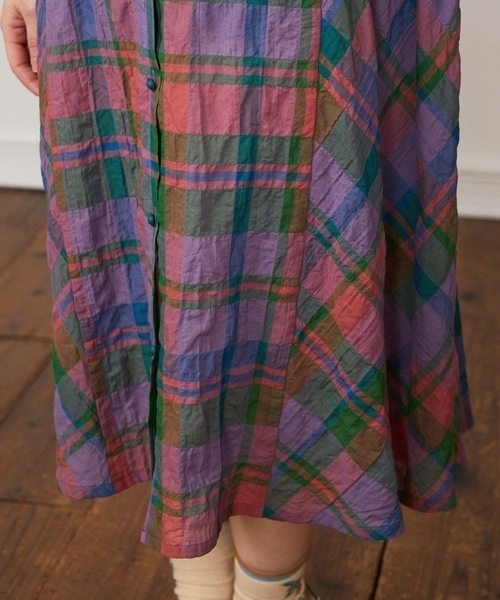 「Jocomomola」 長袖ブラウス 40 パープル レディース_画像10