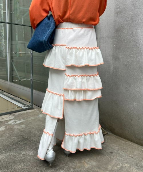 「HELLO.SANFRANCISCO」 スカート ONE SIZE ホワイト レディース_画像5