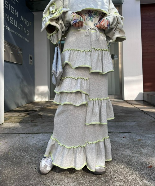 「HELLO.SANFRANCISCO」 スカート ONE SIZE ホワイト レディース_画像9