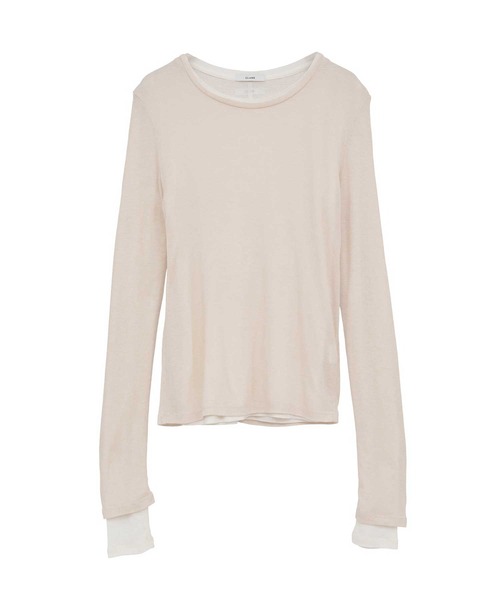 CLANE レイヤードブラウス　クラネ CLANE（クラネ）の「LAYERED NUANCE SHIRTS（シャツ/ブラウス）」 - WEAR