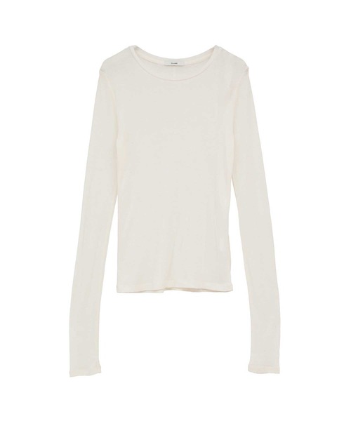 CLANE（クラネ） tシャツ 「CLANE/クラネ」SHEER LAYERED CUT TOPS
