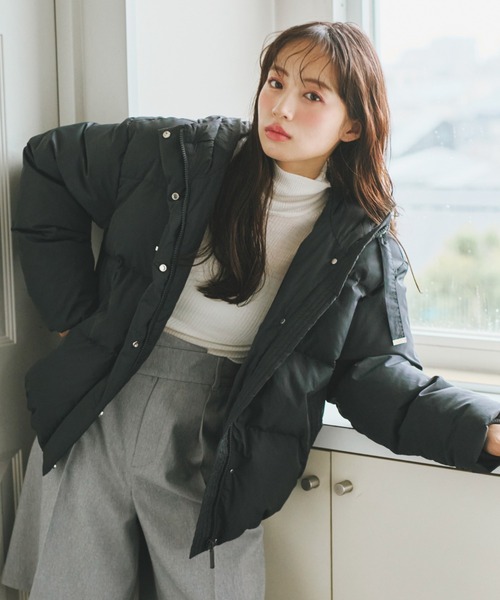 ジルバイジルスチュアート　ダウン　アウター　ブラック　M JILL by JILL STUART（ジルバイジルスチュアート） ダウンジャケット