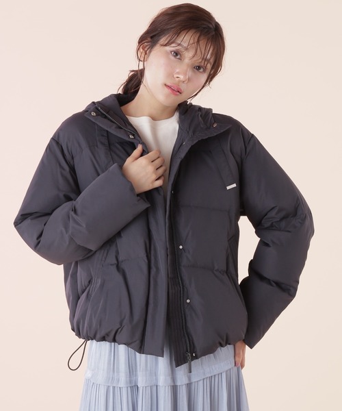 ジルバイジルスチュアート　ダウン　アウター　ブラック　M JILL by JILL STUART（ジルバイジルスチュアート） ダウンコート