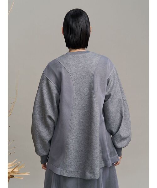 新品タグ付き UN3D. メッシュペプラムTシャツ☆アンスリード UN3D.（アンスリード）の「メッシュペプラムTシャツ（）」 - WEAR