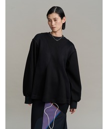 UN3D. メッシュサッシュドレープトップス UN3D.（アンスリード）の「メッシュサッシュドレープドレス（）」 - WEAR