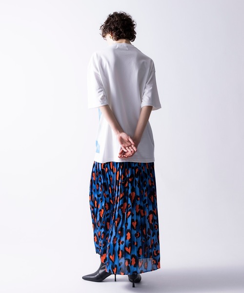 「NOISE MAKER」 プリーツスカート 38 ブルー系その他 レディース_画像9