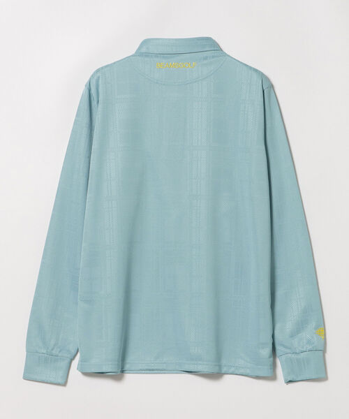 BEAMS GOLF（ビームス ゴルフ） 長袖ポロシャツ MEDIUM ホワイト