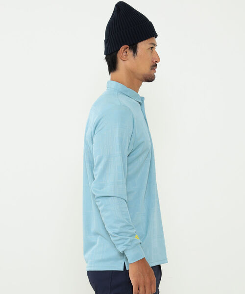 BEAMS GOLF（ビームス ゴルフ） 長袖ポロシャツ MEDIUM ホワイト