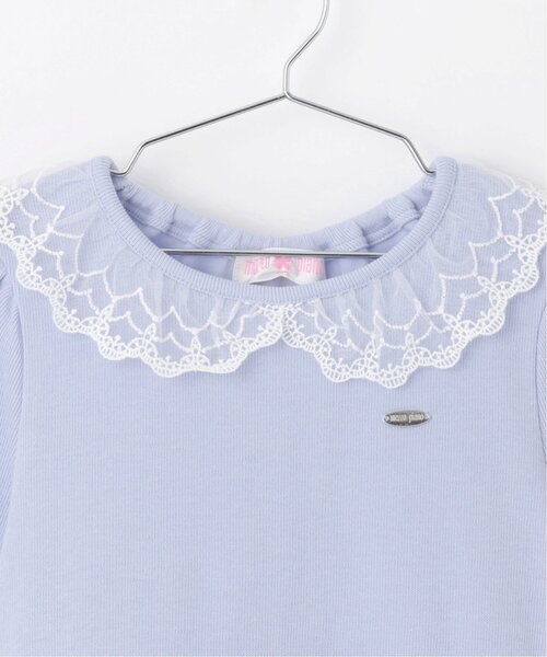 mezzo piano ワンピース バレエ柄 ドッキングワンピース キッズ 子供服