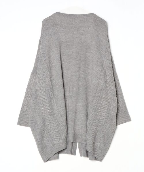 「STORAMA」 ニットカーディガン M グレー メンズ_画像2