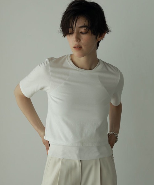 「ETRE TOKYO」 半袖Tシャツ FREE グレー レディース_画像2