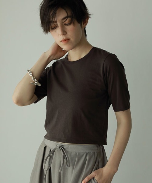 「ETRE TOKYO」 半袖Tシャツ FREE グレー レディース_画像3