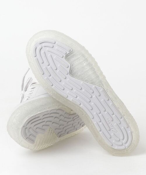 「Clarks」 ローカットスニーカー UK6 ホワイト メンズ_画像3