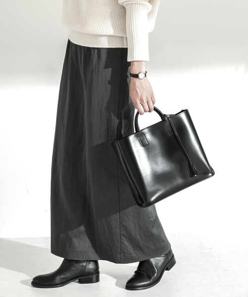 「PIENI」 ハンドバッグ FREE ブラック レディース_画像3