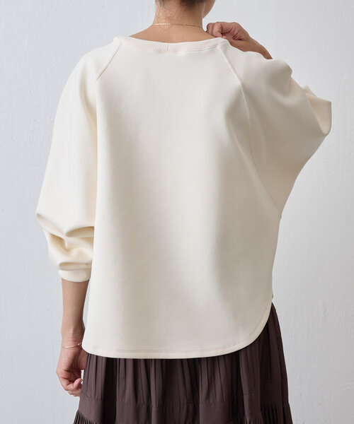 「BEARDSLEY」 長袖カットソー FREE アイボリー レディース_画像7