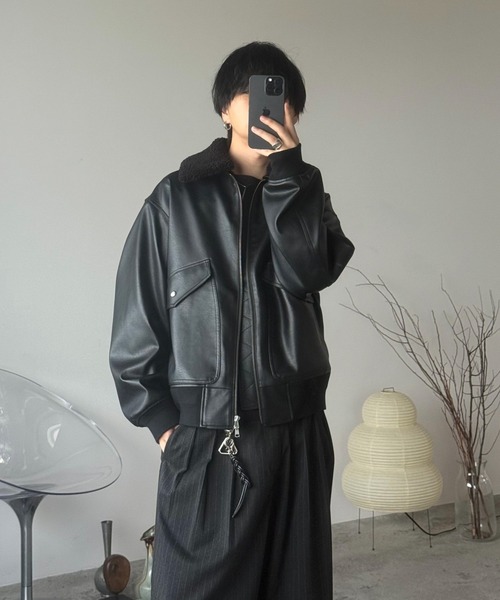 「WYM LIDNM」 ブルゾン M ブラック メンズ_画像8