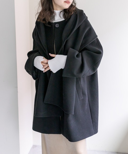 「mystic」 コート 1 グレー レディース_画像3