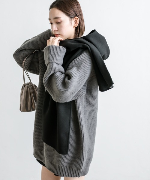 「mystic」 コート 1 グレー レディース_画像4