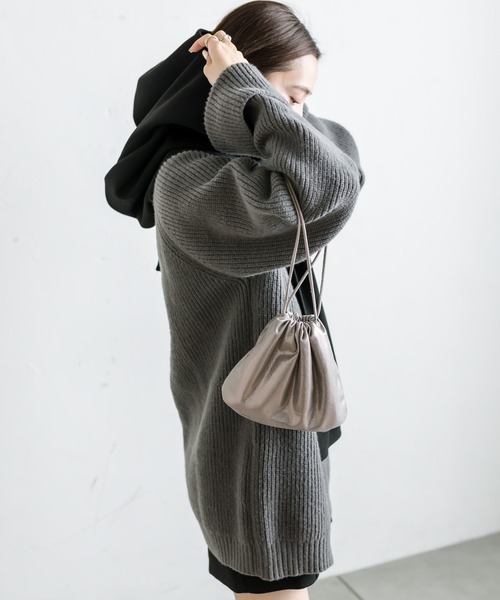 「mystic」 コート 1 グレー レディース_画像6