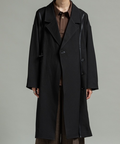 Casper John（キャスパージョン） コート SMALL ブラック メンズ