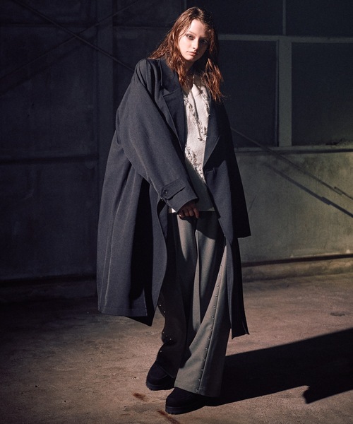 Casper John（キャスパージョン） コート SMALL ブラック メンズ