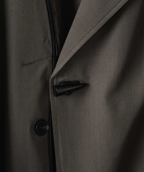 Casper John（キャスパージョン） コート SMALL ブラック メンズ