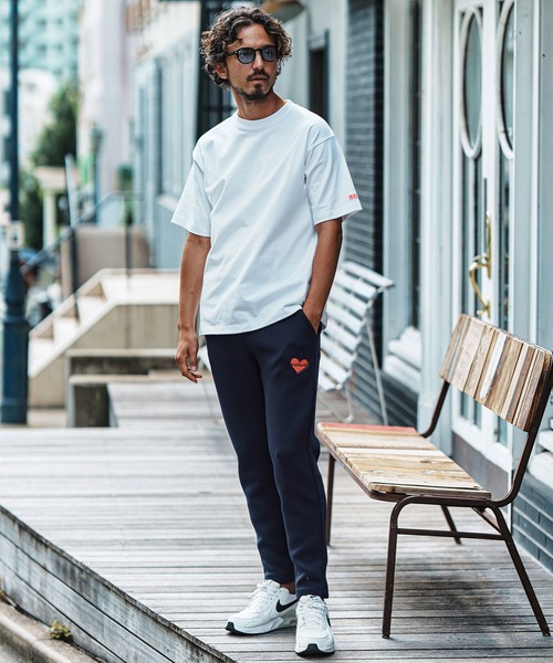 「felkod」 イージーパンツ M ネイビー メンズ_画像4