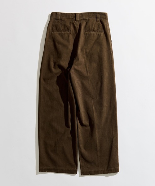 「WETTEMPT」 パンツ SMALL ダークオリーブ メンズ_画像3