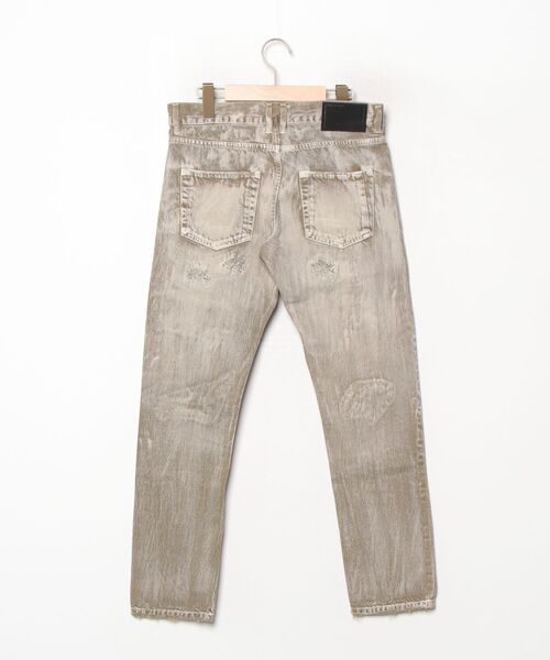 「DIESEL BLACK GOLD」 スキニーデニムパンツ 28 ブラウン メンズ_画像2