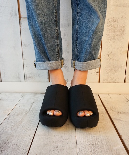 「Jeffrey Campbell」 ヒールサンダル 37 ブラック レディース_画像3