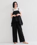 ワイドパンツ パンツ スクエアレースイージーパ...の詳細画像1