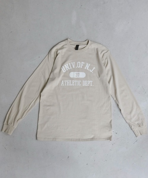 「ANGIE」 長袖カットソー LARGE ダークグレー レディース_画像4