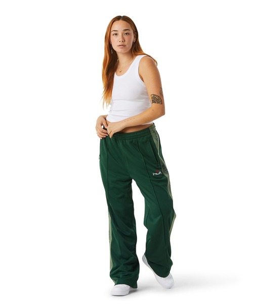 「HUF」 ジャージパンツ MEDIUM グリーン系その他 メンズの画像