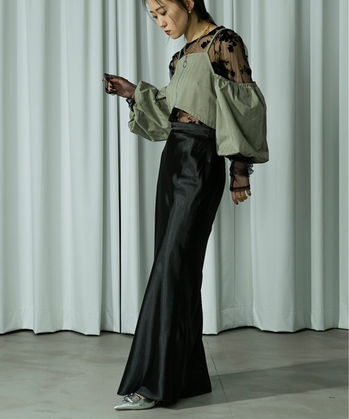 「Ezick」 ボレロ FREE ブラック レディース_画像3