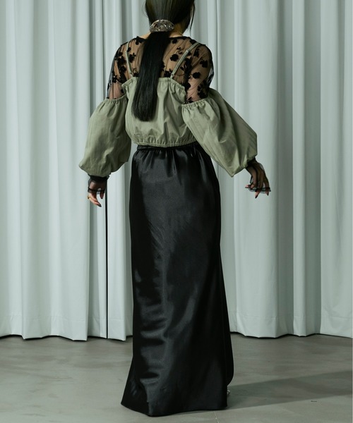 「Ezick」 ボレロ FREE ブラック レディース_画像4