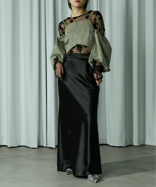 「Ezick」 ボレロ FREE ブラック レディース_画像6