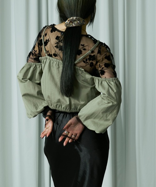 「Ezick」 ボレロ FREE ブラック レディース_画像8