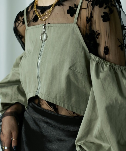 「Ezick」 ボレロ FREE ブラック レディース_画像9