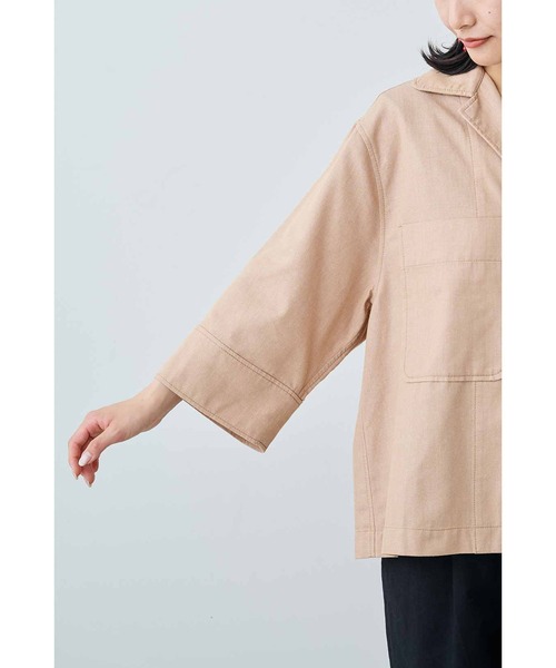 「MEDE19F」 ジャケット LARGE ベージュ レディース_画像8