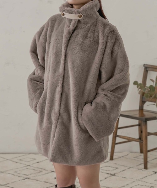 「Ambre Neige」 ジャケット SMALL アイボリー レディース_画像4