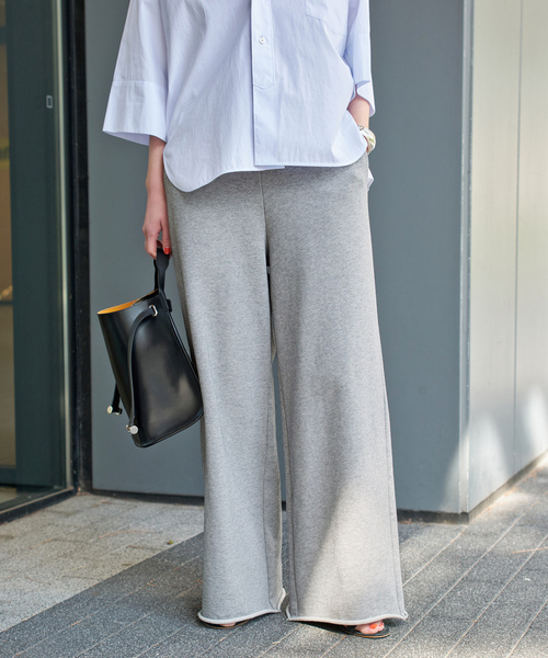 「Spick & Span」 スウェットパンツ 36 ライトグレー レディース
