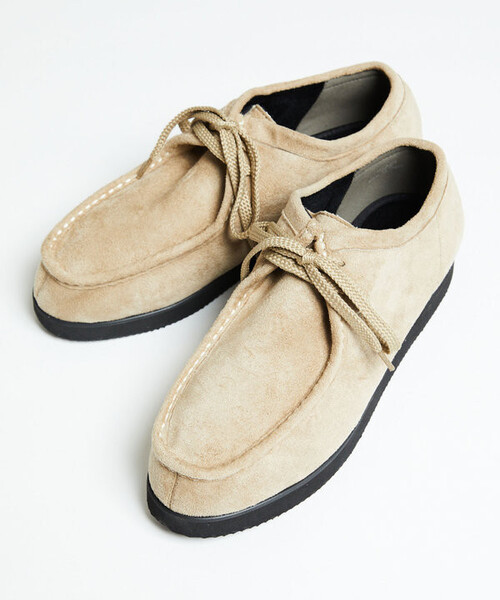 「FREAK'S STORE」 モカシンシューズ 27.0cm ブラック メンズ_画像2