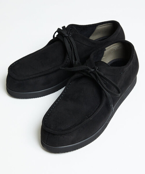 「FREAK'S STORE」 モカシンシューズ 27.0cm ブラック メンズ_画像9