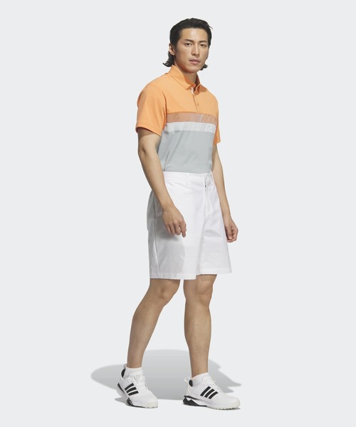 adidas（アディダス） ポロシャツ カラーブロック半袖ポロシャツ