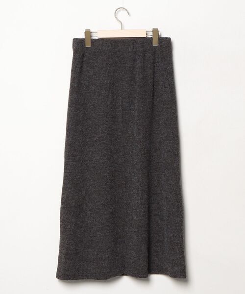 「MELROSE claire」 ロングスカート - グレー レディース_画像2