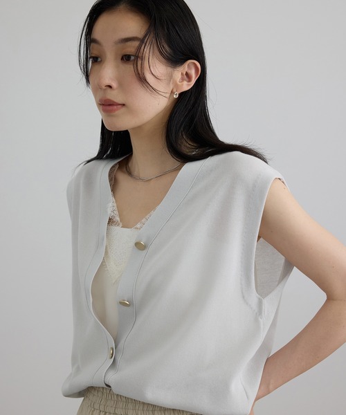 SALON adam et rope'（サロン アダム エ ロペ） ベスト ジレ 「WEB限定