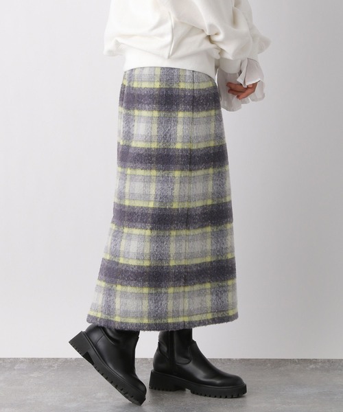 「LEPSIM」 タイトスカート FREE グレー レディース_画像2