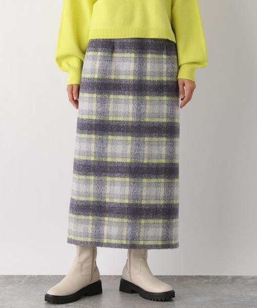 「LEPSIM」 タイトスカート FREE グレー レディース_画像5