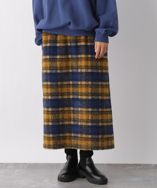 「LEPSIM」 タイトスカート FREE グレー レディース_画像6